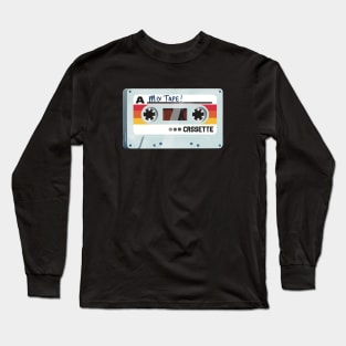 Mix Tape - White Long Sleeve T-Shirt